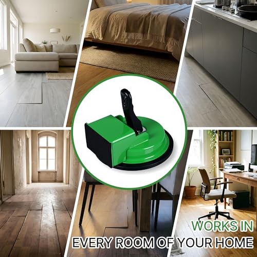 Floor Gap Fixer Tool with 4.7" Silicone Suction Cup Complete Floor Gap Repair Kit with 8 Sticky Pads & Grout Removal Tool