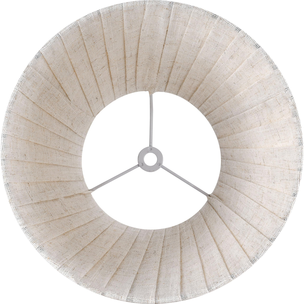 Small Beige Oatmeal Linen Lampshades for Table Lamps (Beige-pleated / 5 × 9 × 6.4 inches (2 pack))