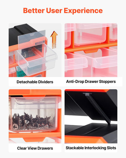 60 Drawer Storage Organizer (60-Drawers)