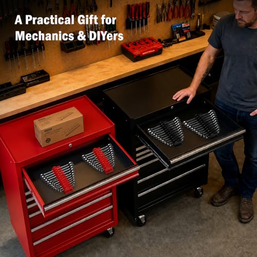 120 pcs Modular Wrench Organizers for Tool Box Drawer