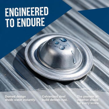 Metal Screw Roof Caps