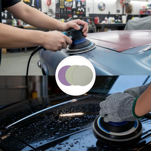 6 Inch Foam Hook & Loop Sanding Discs