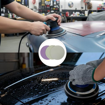 6 Inch Foam Hook & Loop Sanding Discs