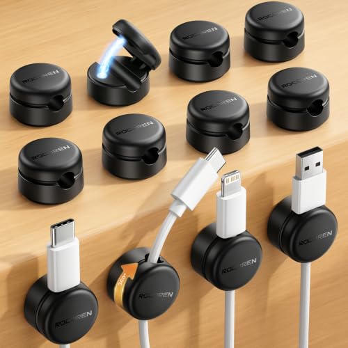 12 Pack Magnetic Cable Clips