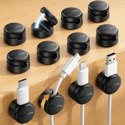 12 Pack Magnetic Cable Clips