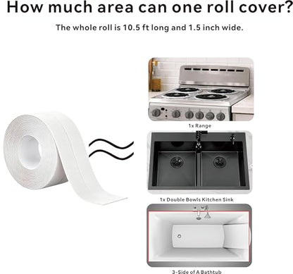 White Caulk Tape