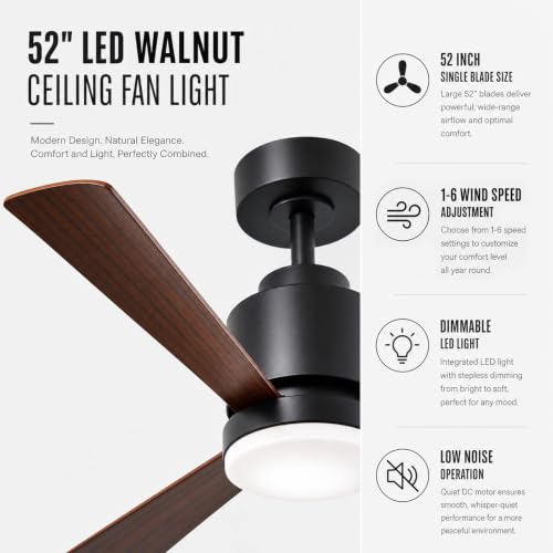 52 inch Ceiling Fan with Light