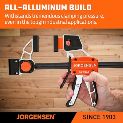 E Z Hold 400LBS Aluminum Load Indicator Bar Clamps