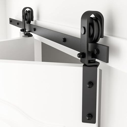 Bifold Sliding Barn Door Hardware Track Kit