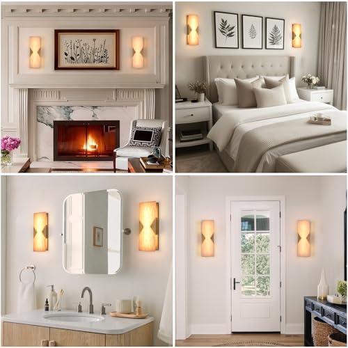 Alabaster Wall Sconce