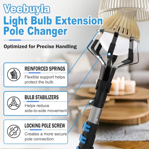 Light Bulb Changer for High Ceilings