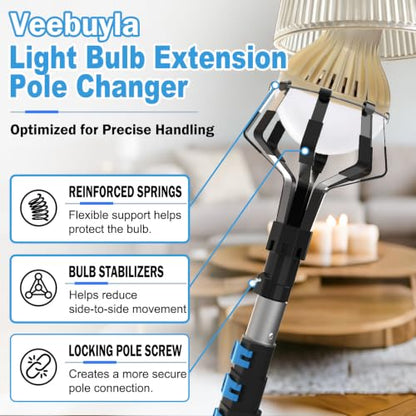 Light Bulb Changer for High Ceilings