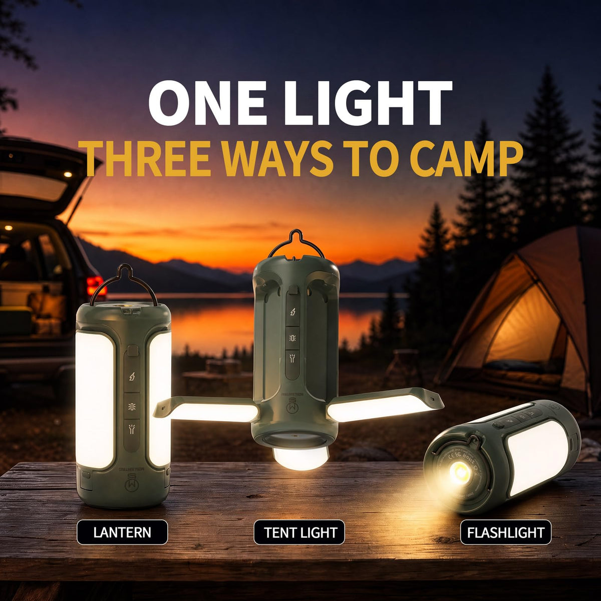 Camping Lantern Rechargeable