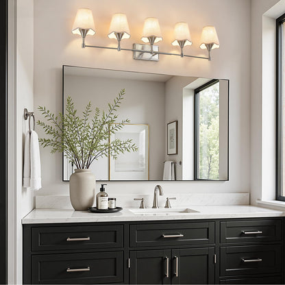Brushed Nickel Bathroom Vanity Light (Brushed Nickel / 5 LIGHT)