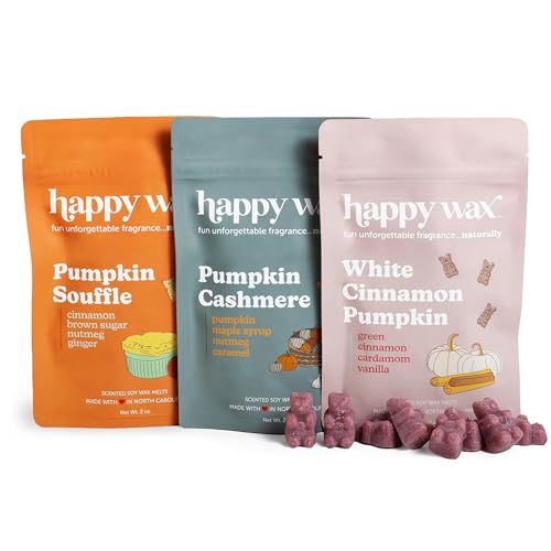 Fall Scented Soy Wax Melts 6oz Variety Pack