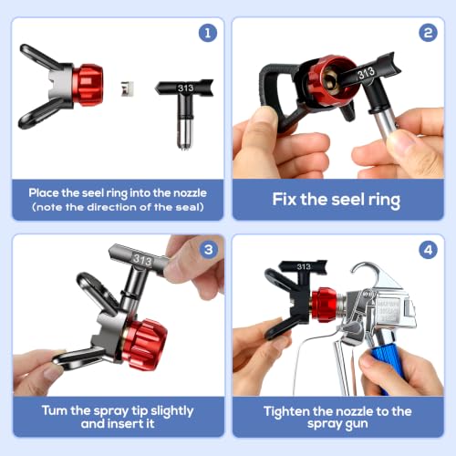 Airless Paint Sprayer Gun Kit