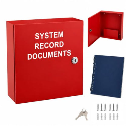 System Record Documents Enclosure with Record Binder