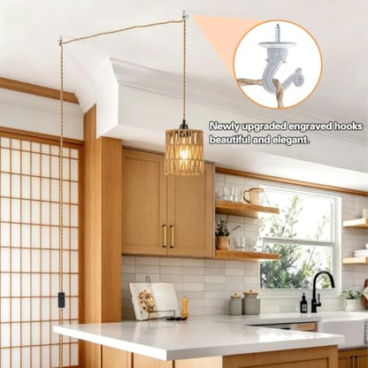 Boho Plug in Pendant Light