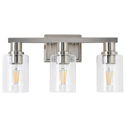3 Light Bathroom Vanity Light (Brushed Nickel / 3 Lights)