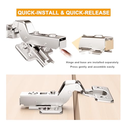40mm Cup Soft Close Cabinet Hinges Only for Thick Door