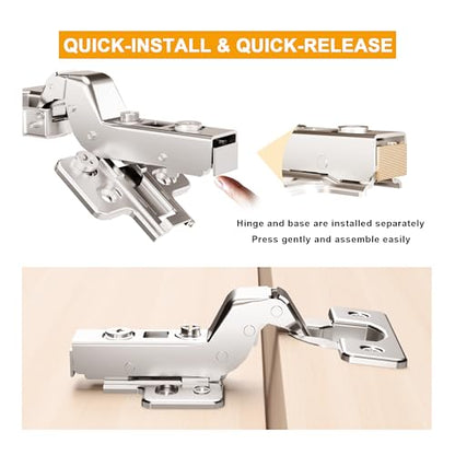 40mm Cup Soft Close Cabinet Hinges Only for Thick Door