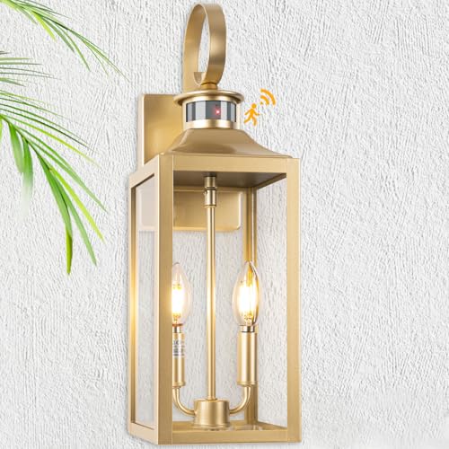 Large Motion Sensor Outdoor Wall Lights