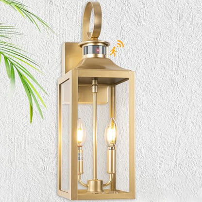 Large Motion Sensor Outdoor Wall Lights