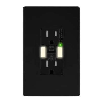 Self Test GFCI Outlet with Built