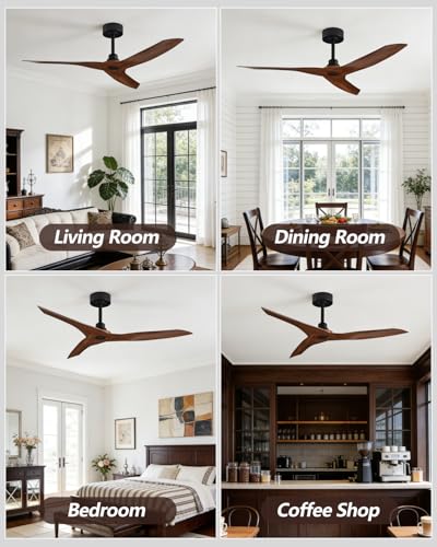 50 Inch Ceiling Fan No Light With Remote