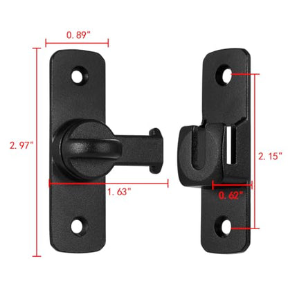 Matte 90 180 Degree Gate Lock