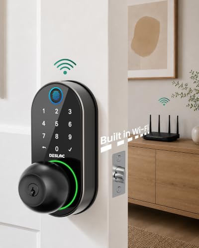 D212 Fingerprint Door Knob with WiFi