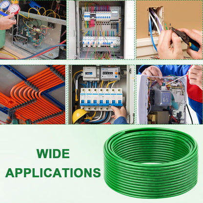 THHN Wire 14 Gauge 200FT (14 Gauge 200FT / Green)