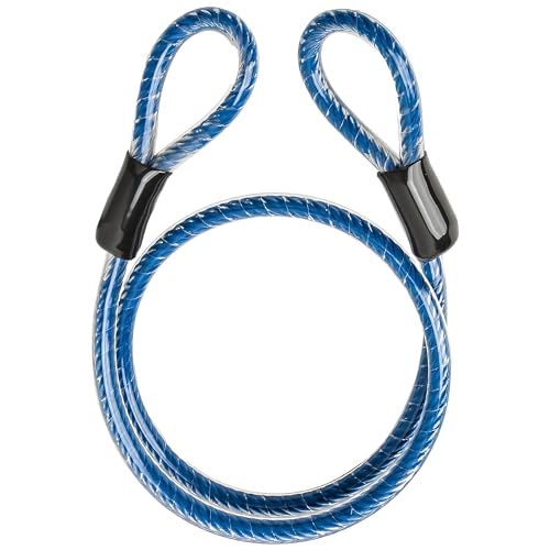 12mm High Visibility Safety Cable with Clear Vinyl Coating