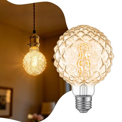 G95 6W 2700K Dimmable Light LED Bulb