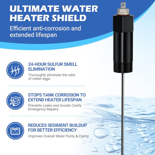 Powered Anode Rod for Water Heater