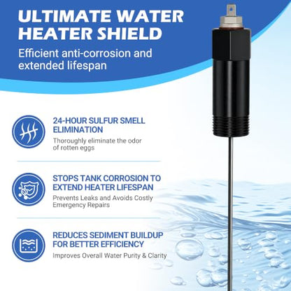 Powered Anode Rod for Water Heater