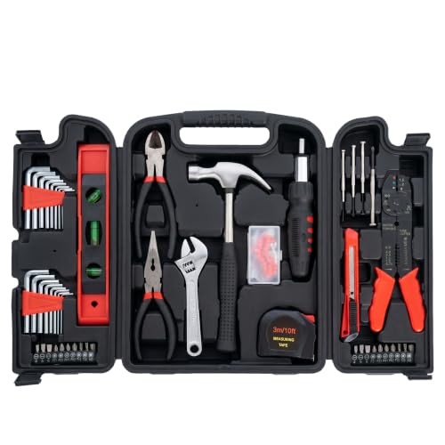 Basic Home Tool Set Household Tool kit for General Repair 18 Pcs