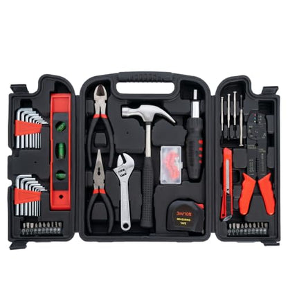 Basic Home Tool Set Household Tool kit for General Repair 18 Pcs