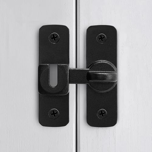 Matte 90 180° Flip Barn Door Latches