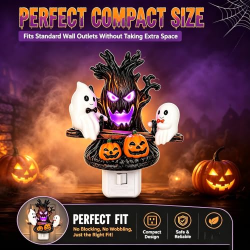 2026 New Animated Seesaw Ghost LED Night Light