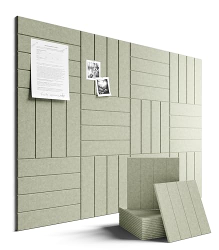 Felt Bulletin Board Tiles Large 48" x 36" Cork Board Alternative