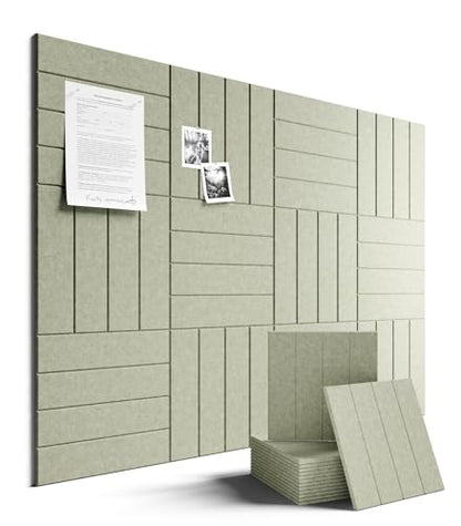 Felt Bulletin Board Tiles Large 48" x 36" Cork Board Alternative