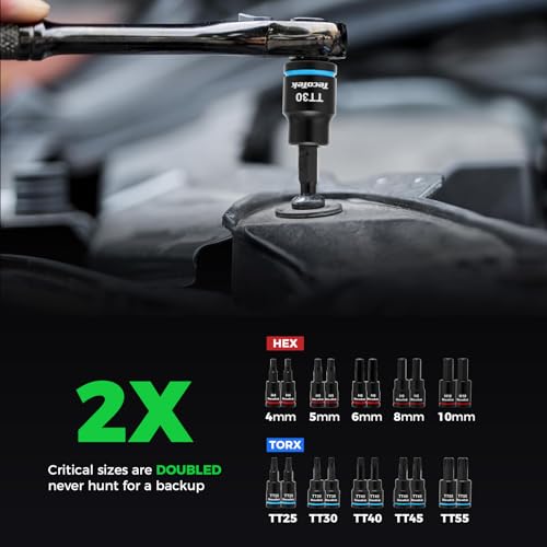 3 8" Drive Impact Torx Bit Socket Set