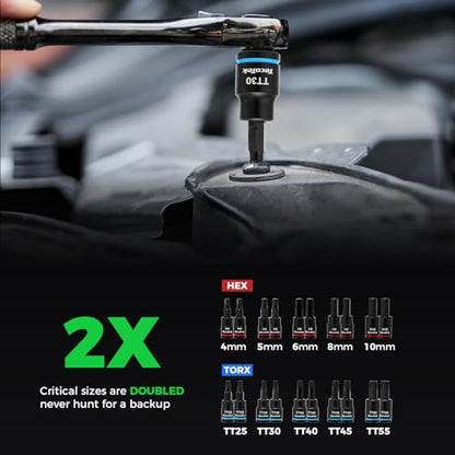 3 8" Drive Impact Torx Bit Socket Set