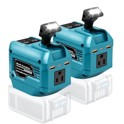 250W Power Inverter Compatible with 18V Battery