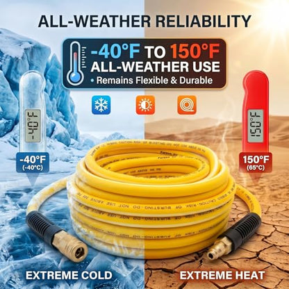 Air Hose 3/8 (Yellow White)