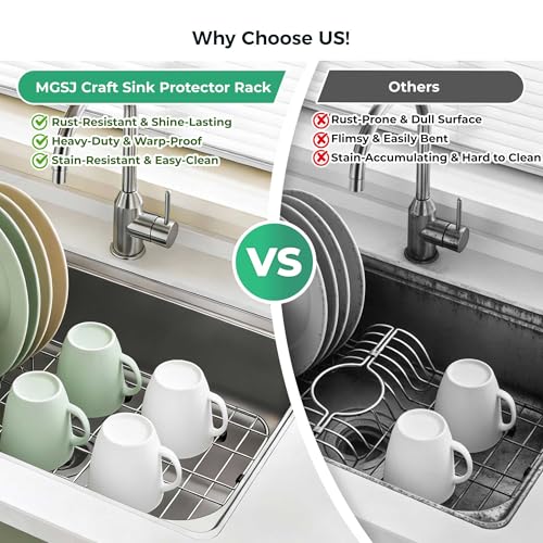 Stainless Steel Detachable Kitchen Sink Protector Grid
