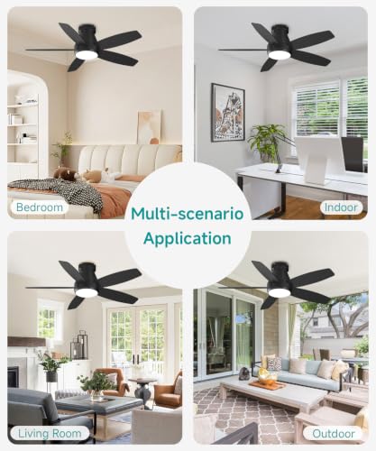 52 Inch Ceiling Fans with Lights