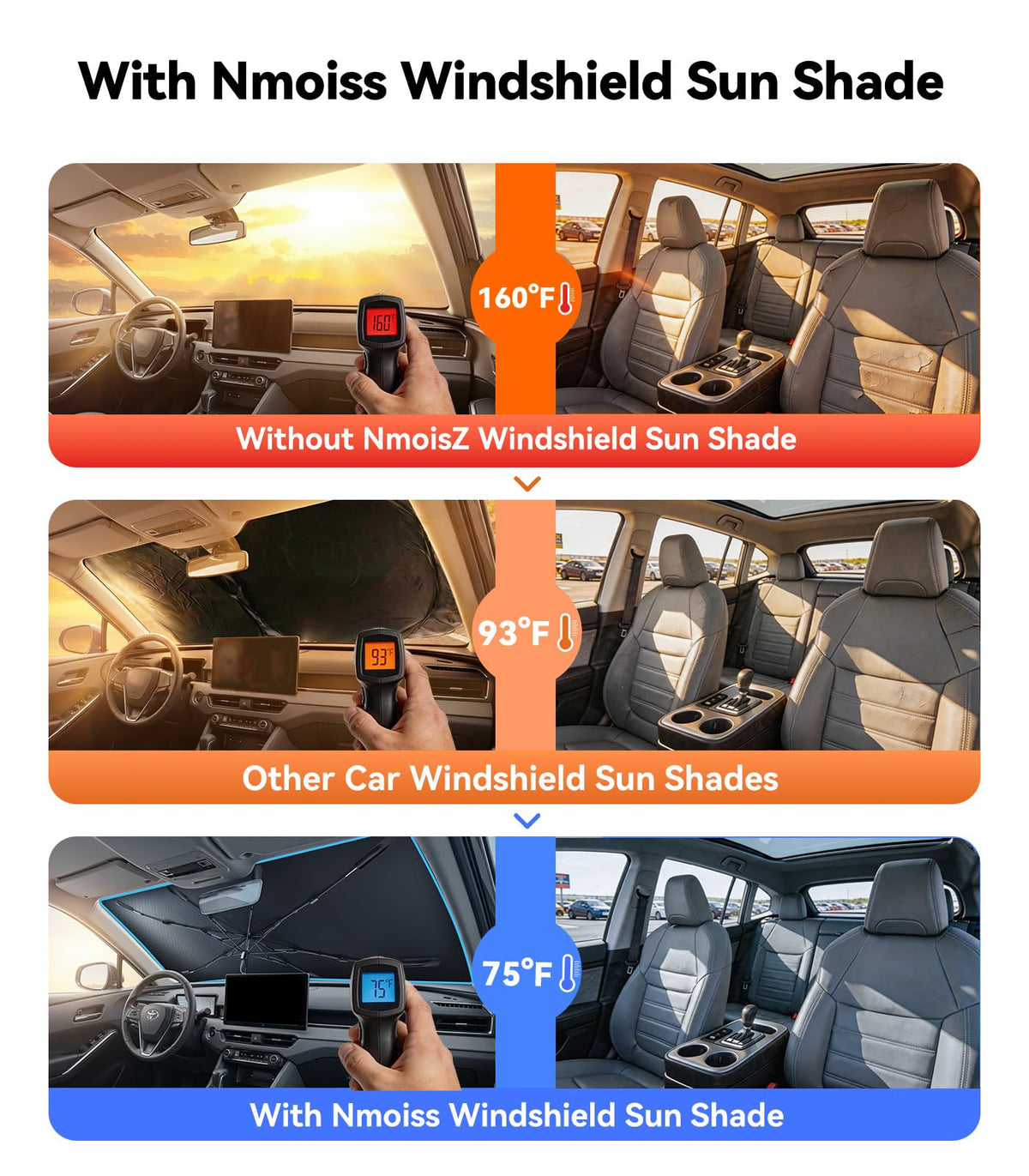 Windshield Sun Shade Umbrella for BMW