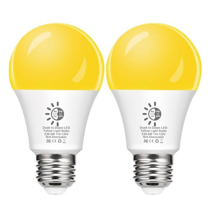 Dusk to Dawn Bug Light Bulbs Outdoor